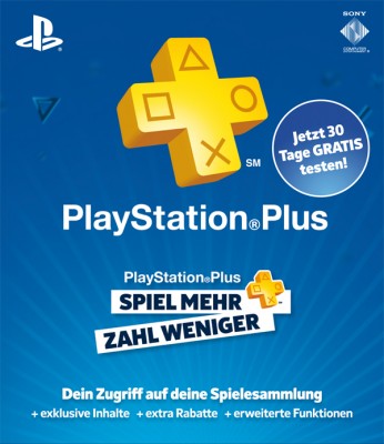 Gutschein: 30 Tage Playstation Plus kostenlos